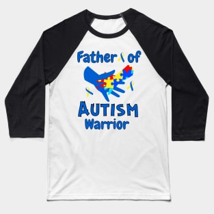 Father of Autism warrior for Autism awareness Baseball T-Shirt